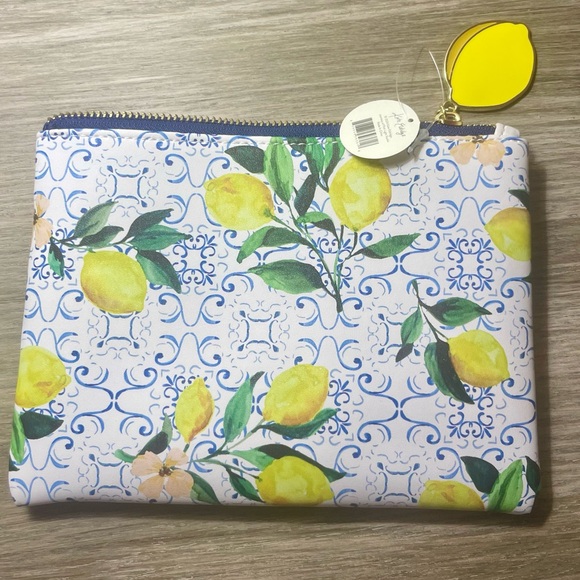Lemon Pattern Pouch - Picture 2 of 4